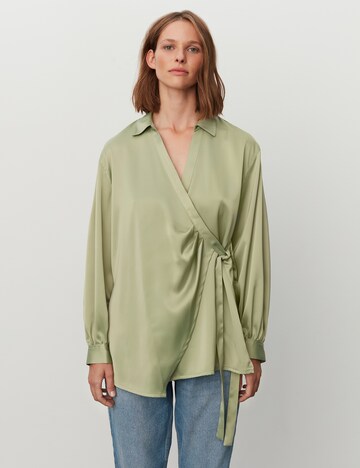 2NDDAY Blouse 'Darsha' in Green: front