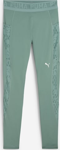 PUMA Sporthose in Grün: Vorderseite