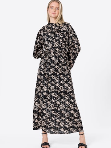 GARCIA Shirt Dress in Black: front