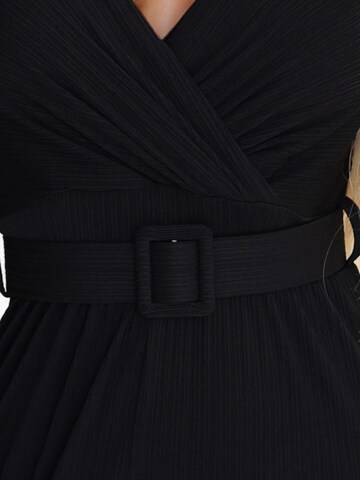 Numoco Jumpsuit 'Wickel-Overall' in Black