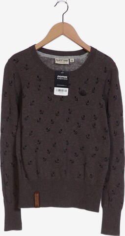 naketano Sweater & Cardigan in XS in Brown: front