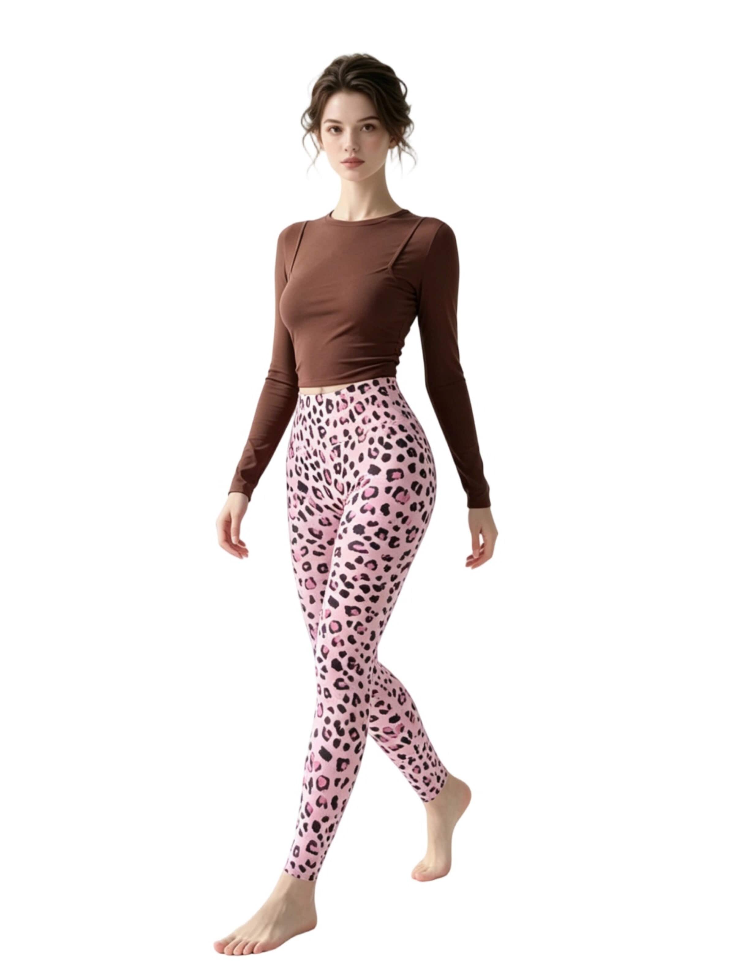 Yesfashion Skinny Leggings‌‌‌‌‌‌ in Pink