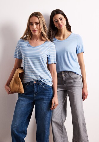 STREET ONE Shirt in Blue: front