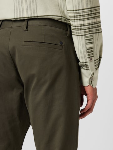 NN07 Regular Chino Pants 'Theo 1420' in Green