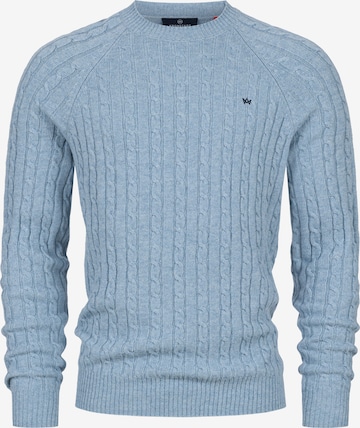 Kronstadt Sweater in Blue: front