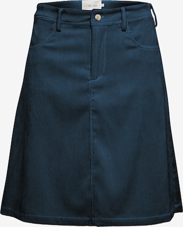 Cream Nederdel 'Cory' i blå: forside