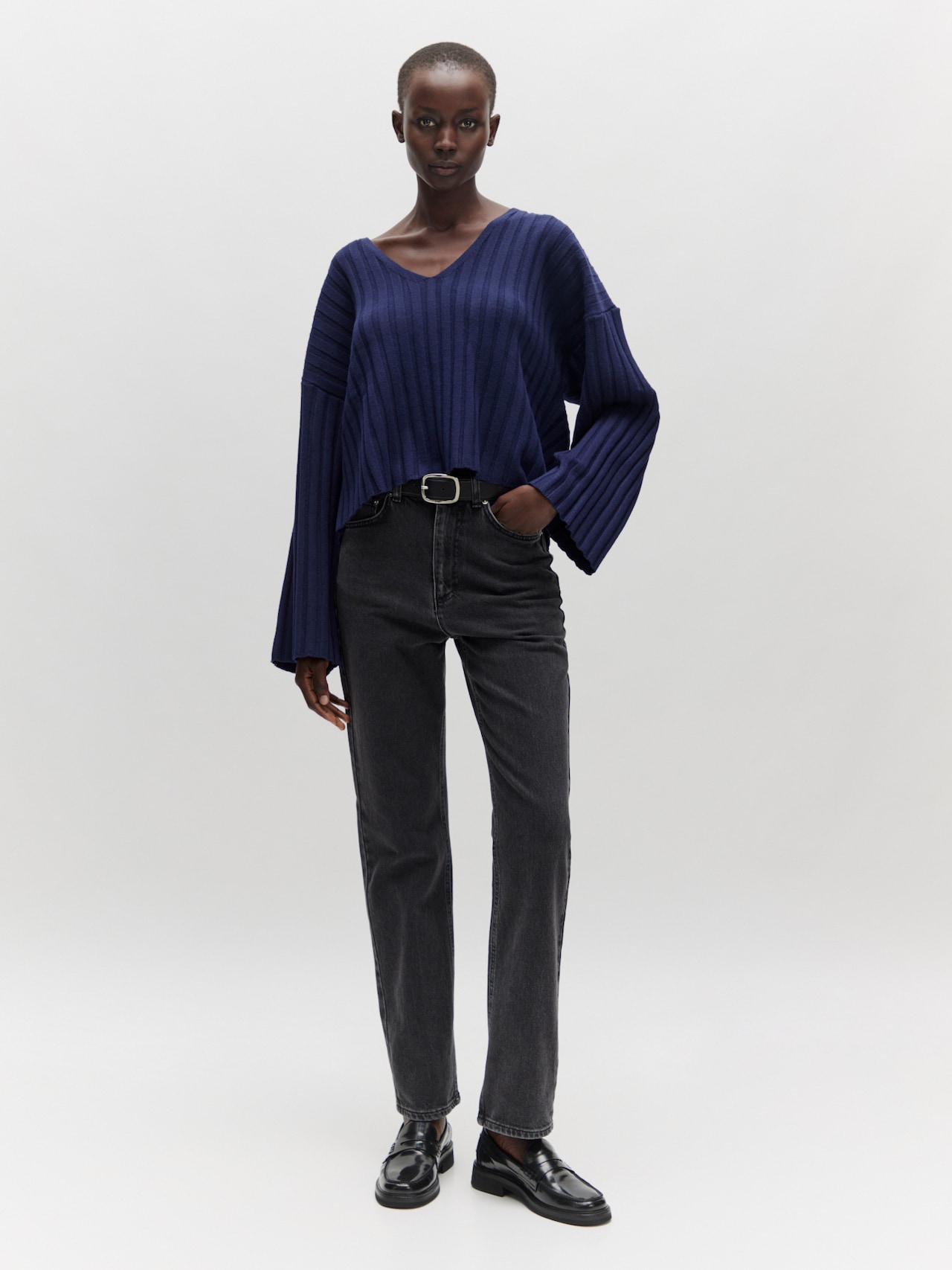 EDITED Produits Pull-over 'Thamara' bleu