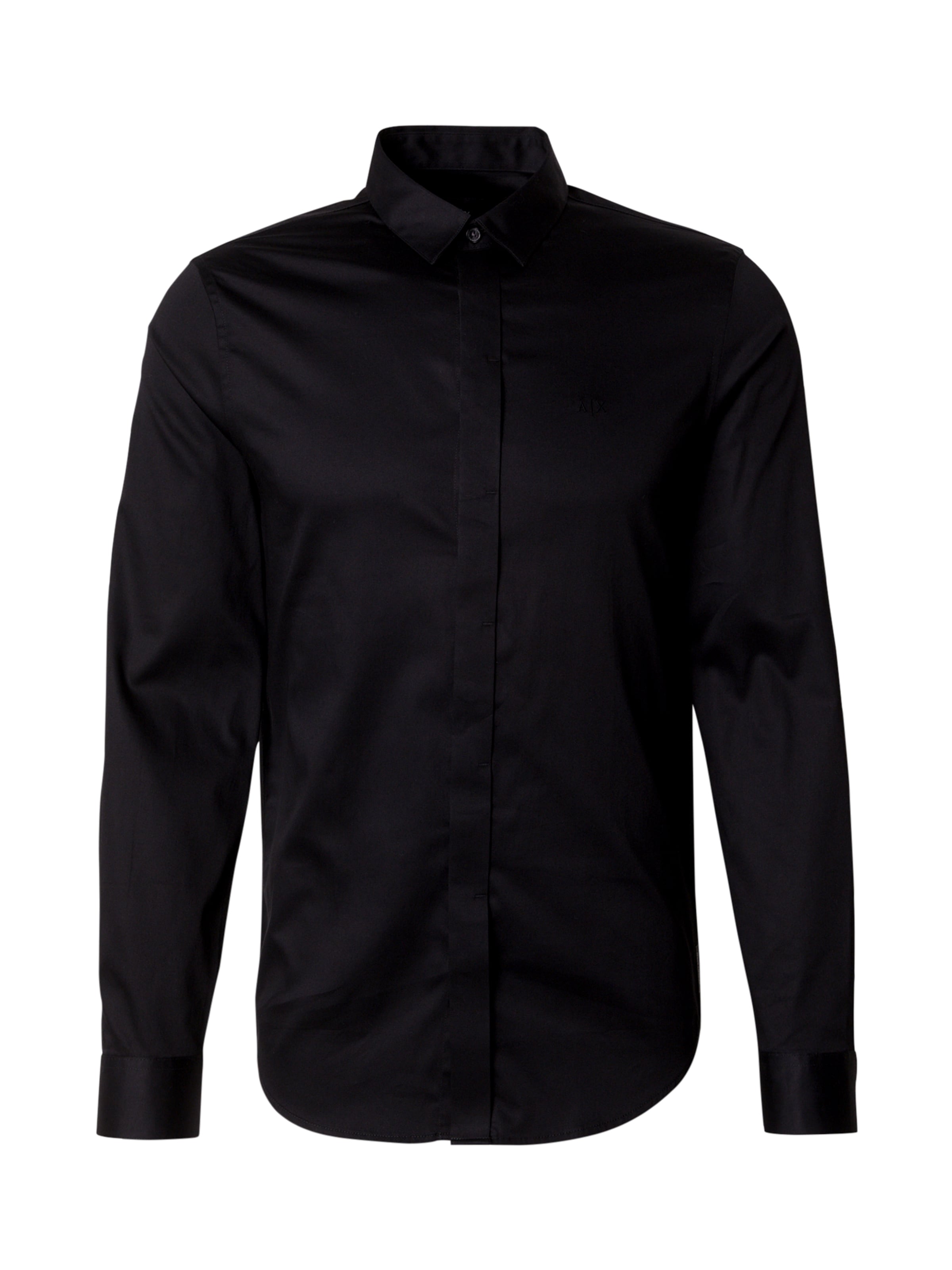 ARMANI EXCHANGE Πουκάμισο '8NZCBD ZN10Z' σε μαύρο, Άποψη προϊόντος
