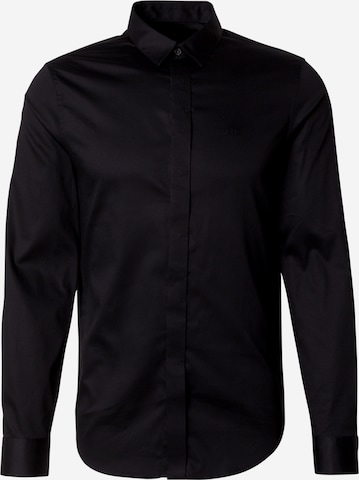 Cămașă '8NZCBD ZN10Z' de la ARMANI EXCHANGE pe negru: față
