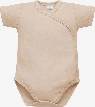 Pinokio Romper/Bodysuit in Beige: front