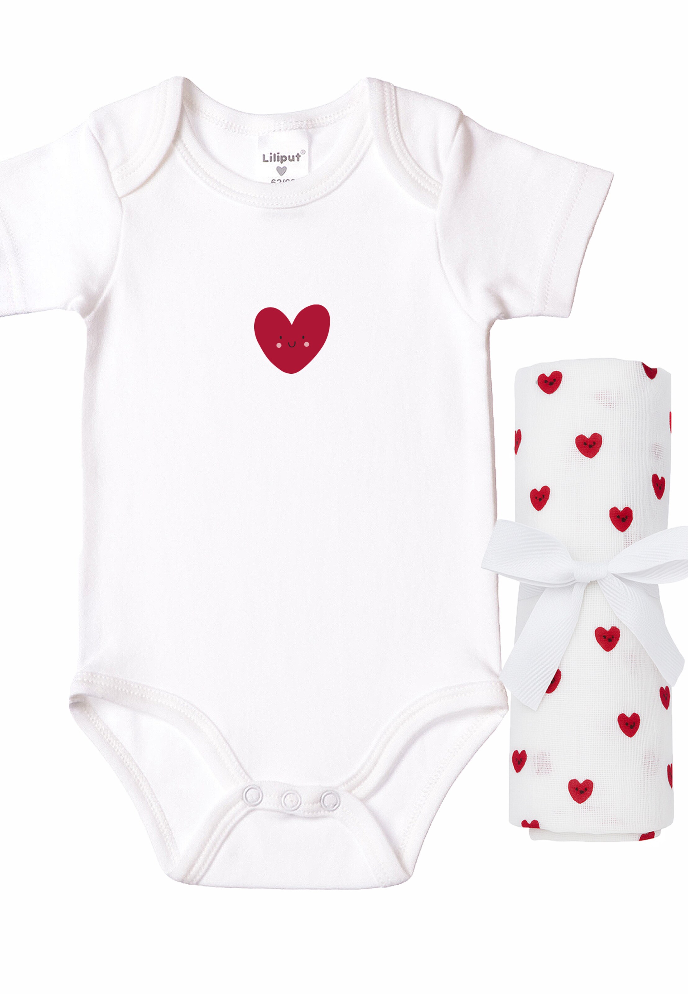 LILIPUT Geschenkset 'Herzchen' in Weiß