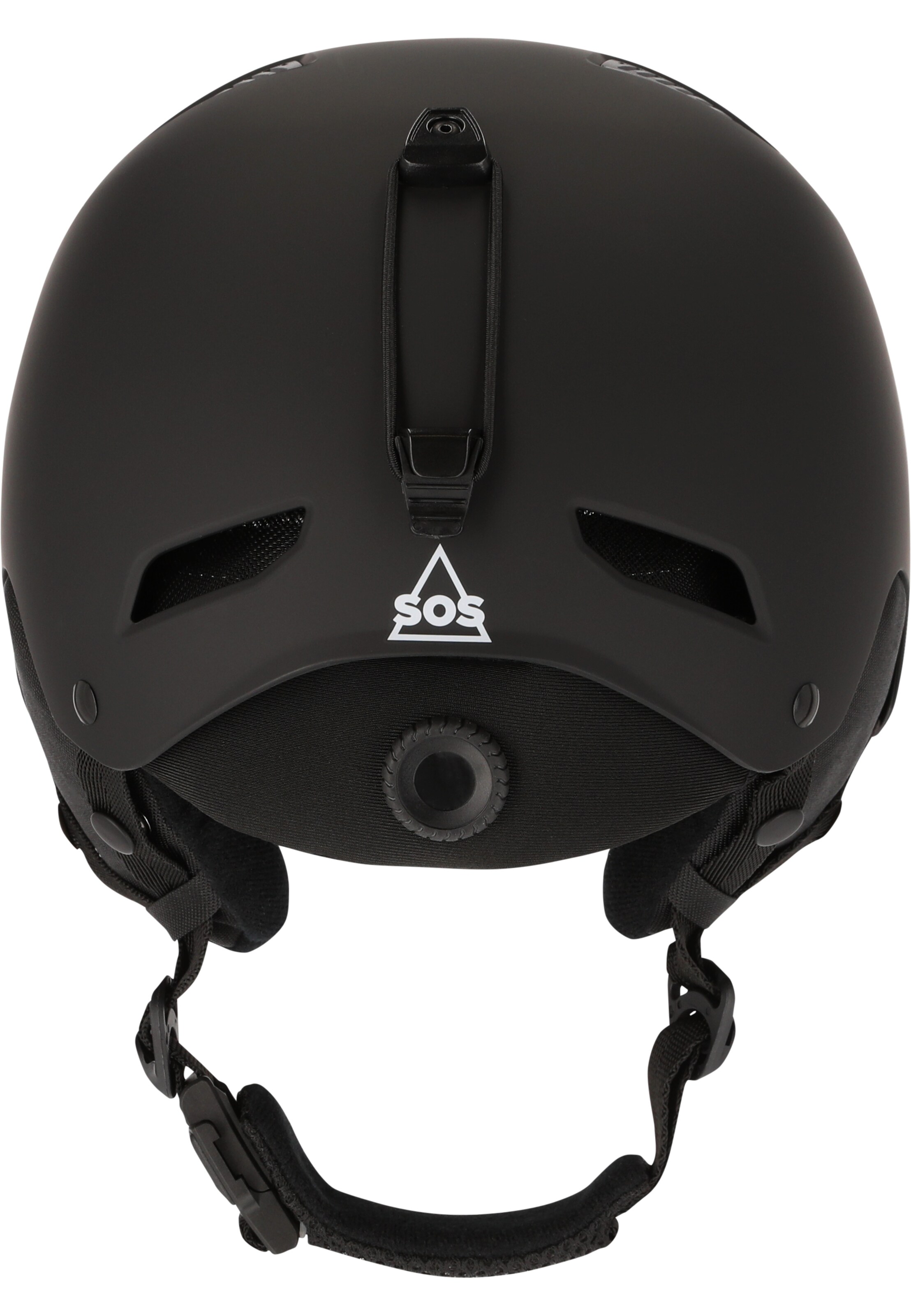 SOS Helm 'Cooper' in Zwart