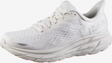 Hoka One One Running Shoes 'Clifton 8' in White: front
