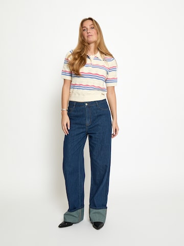 Peppercorn - Top ' PCNara Knit Top ' en azul