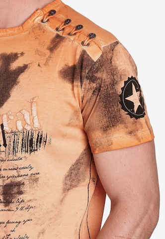 Rusty Neal T-Shirt in Orange