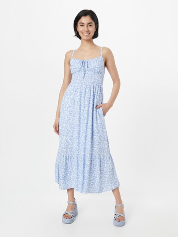 HOLLISTER Summer dress in Blue: front