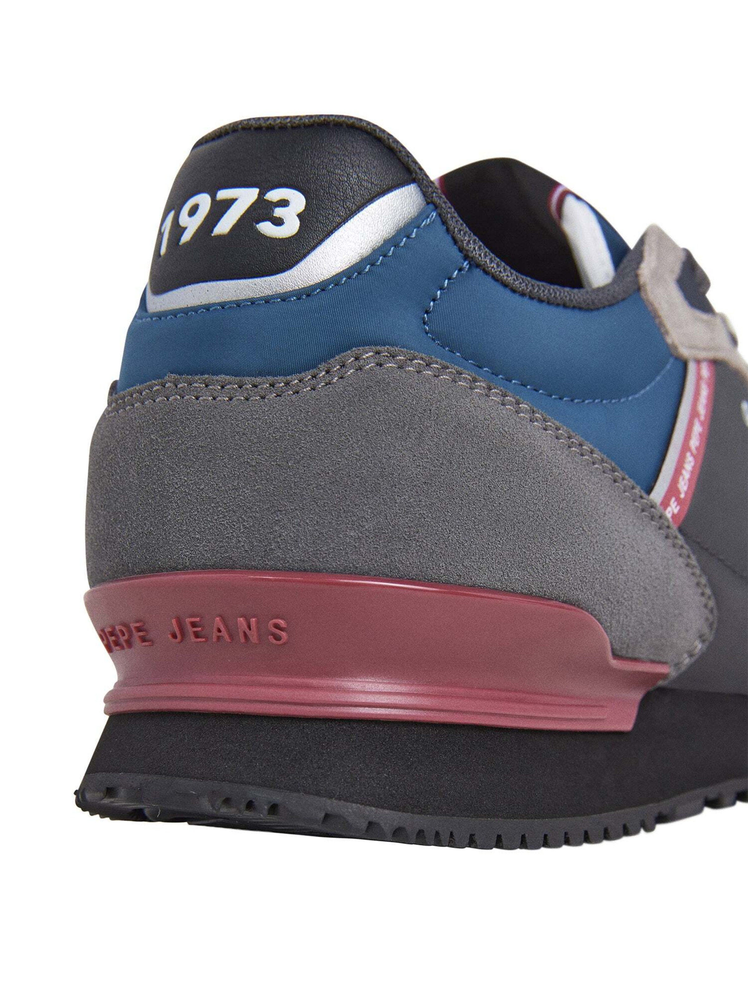 Pepe Jeans Platform trainers ' LONDON BRICK M ' in Grey