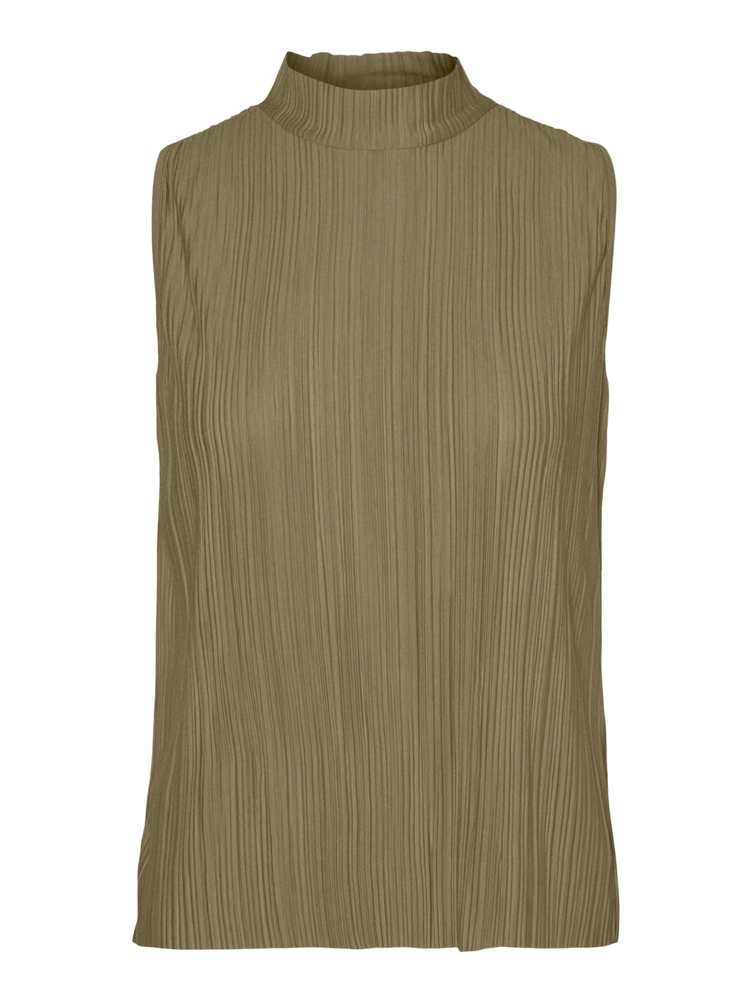 VERO MODA Blouse in Groen: voorkant