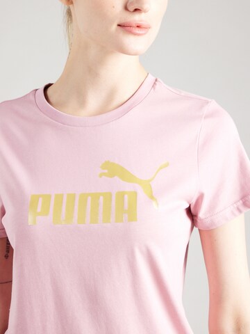 T-shirt fonctionnel 'Ess No. 1' PUMA en rose