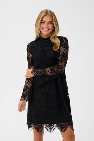 CULTURE Kleid 'CUAzime Okram LS' in Schwarz: Vorderseite