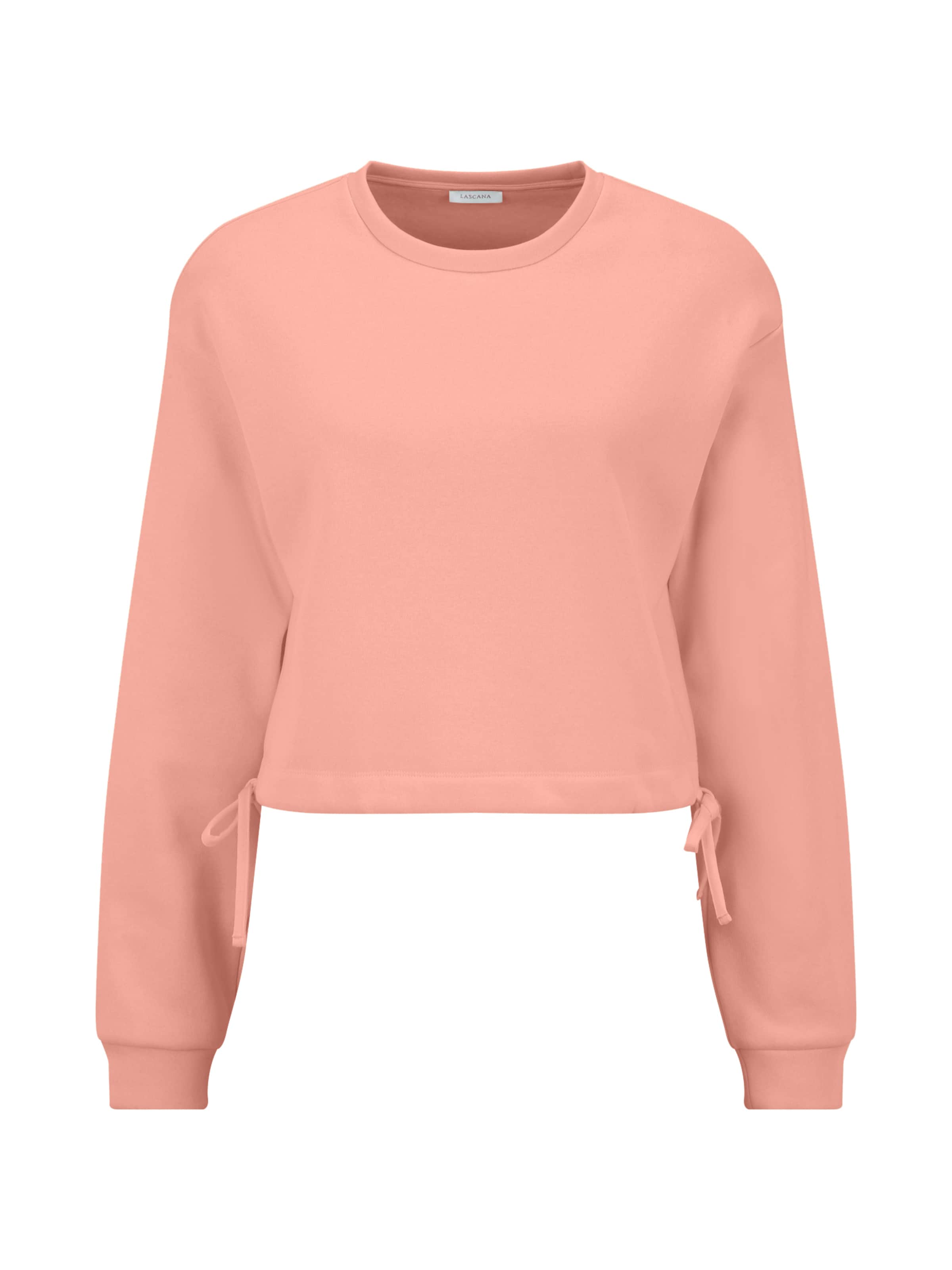 Sweat-shirt LASCANA en rose : devant