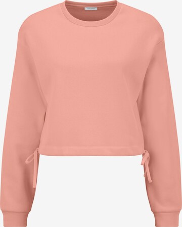 LASCANA Sweatshirt in Roze: voorkant