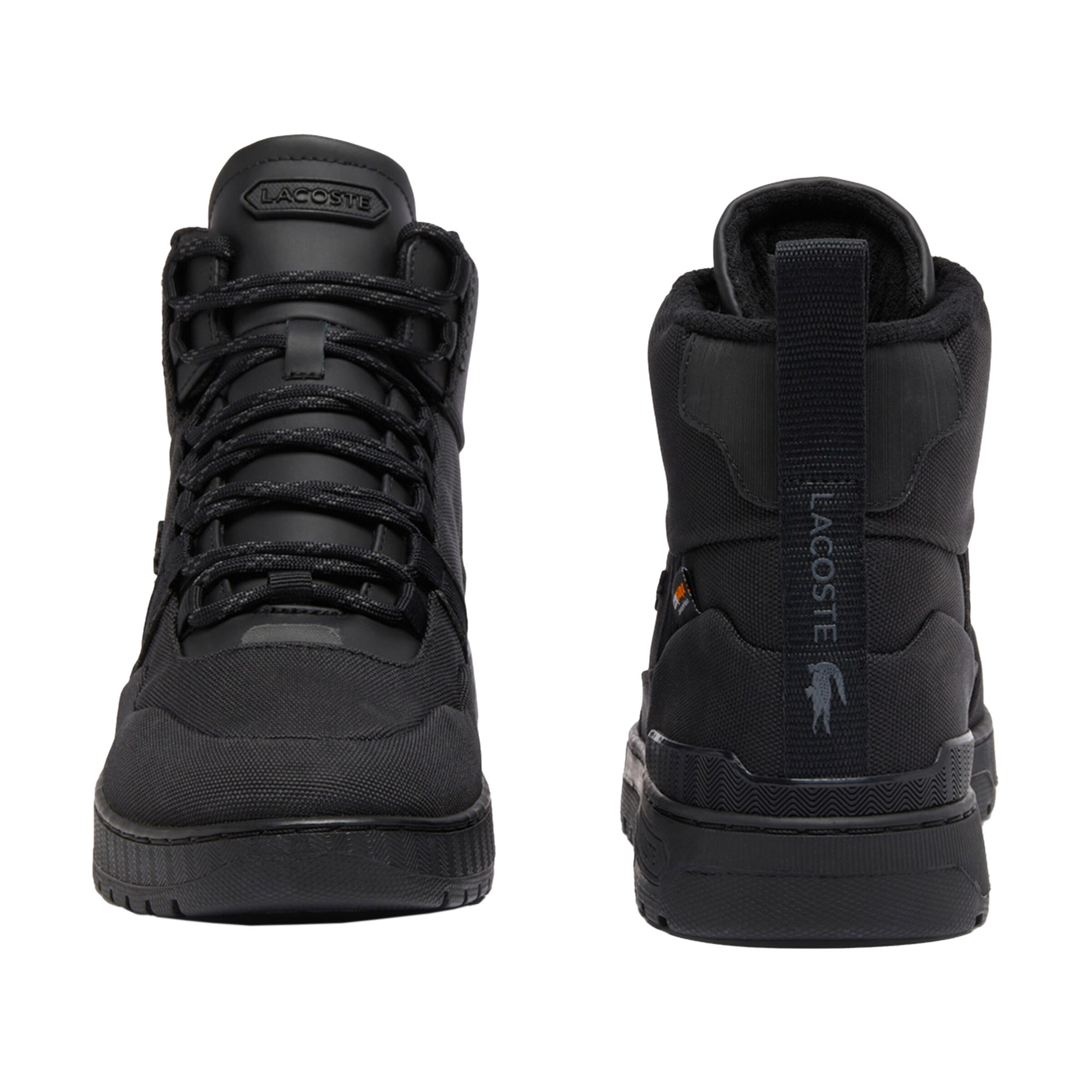 LACOSTE Lace-up boots in Black