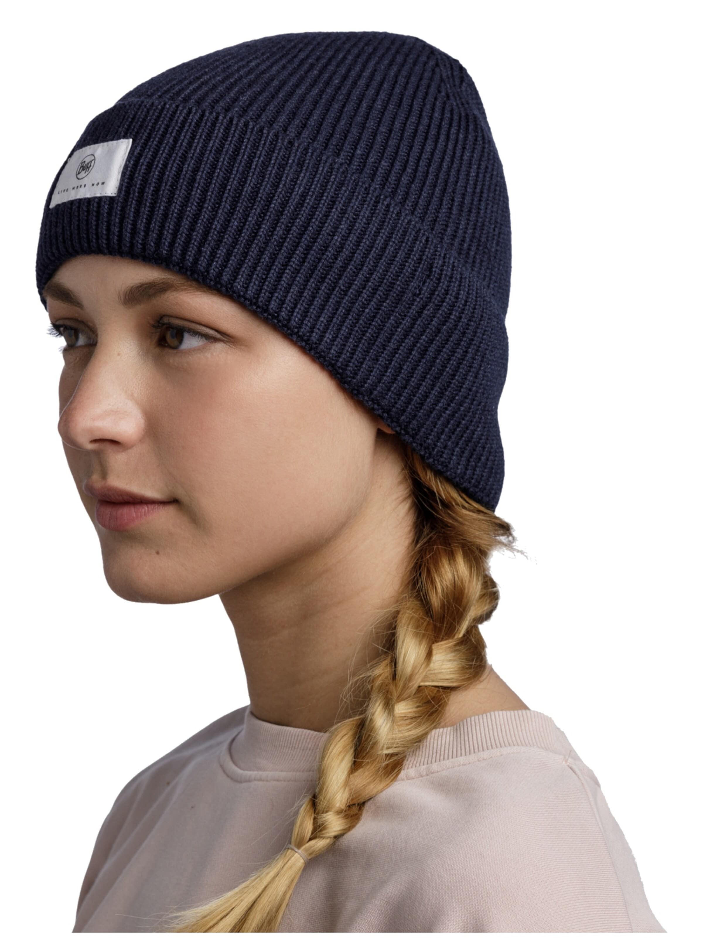 Bonnet 'Buff Knitted Hat Beanie' BUFF en bleu