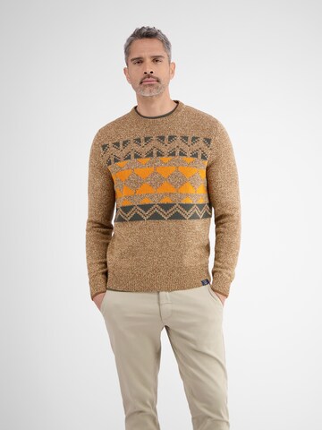 Pull-over LERROS en beige : devant