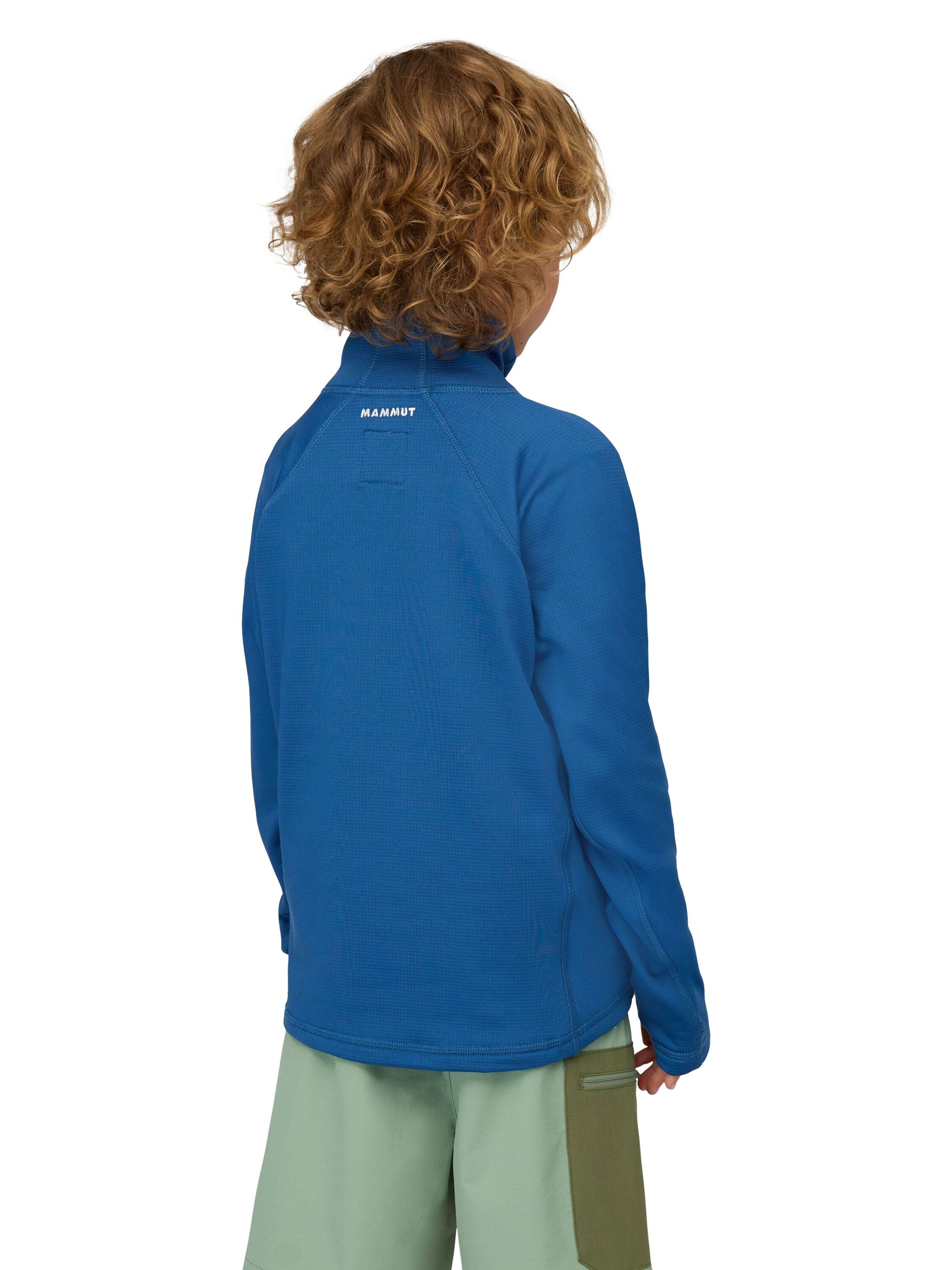 MAMMUT Athletic Fleece Jacket 'Taiss' in Blue