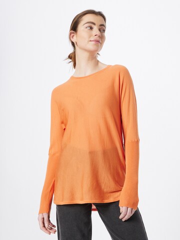 Pull-over 'Pippa' Claire en orange : devant