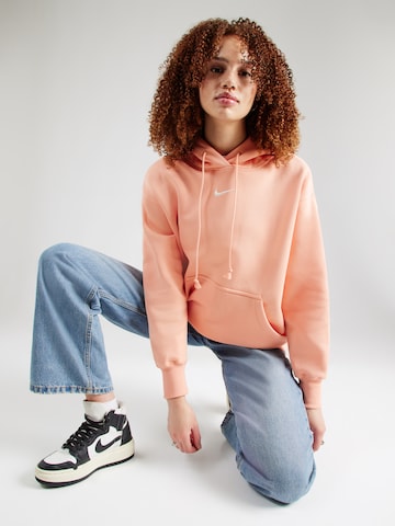 Felpa 'Phoenix Fleece' di Nike Sportswear in arancione: frontale