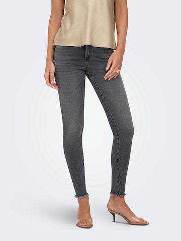ONLY - Skinny Vaquero 'ONLWAUW' en gris: frente