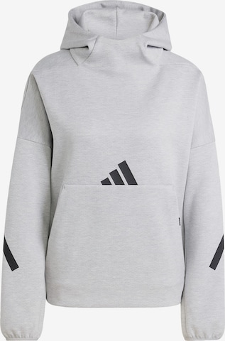 ADIDAS SPORTSWEARSportska sweater majica 'Z.N.E.' - siva boja: prednji dio