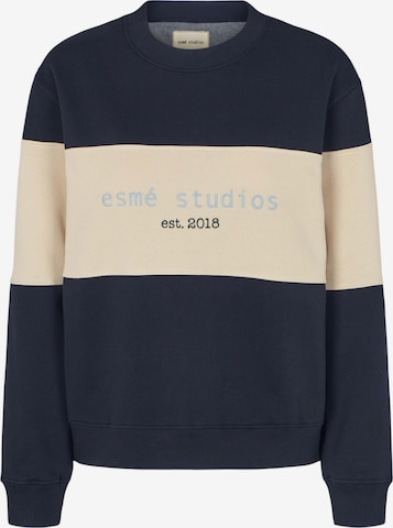 Sweat-shirt 'Madeline' Esmé Studios en bleu : devant