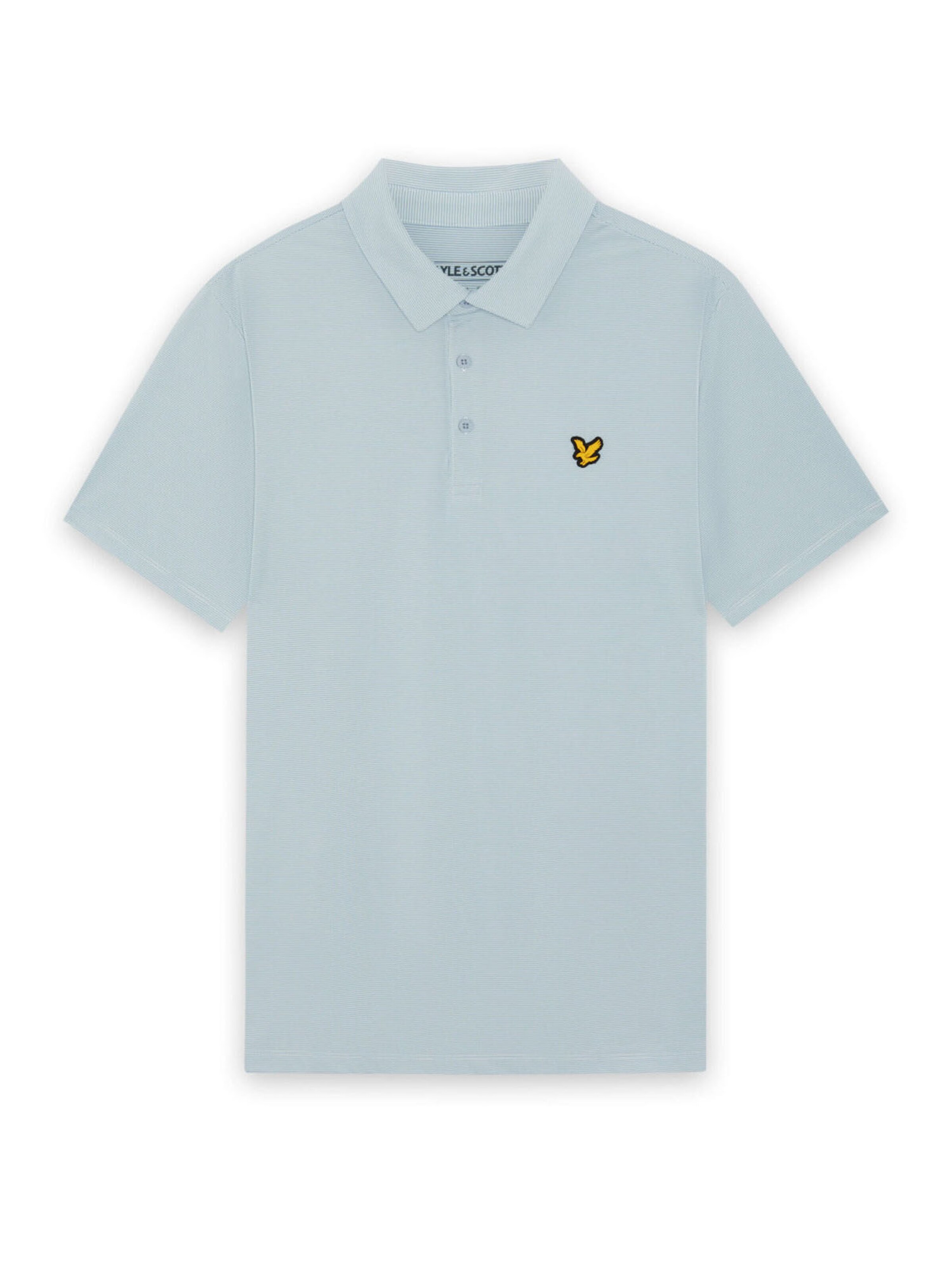 Lyle & Scott Functioneel shirt in Blauw: voorkant