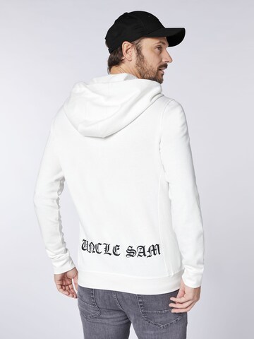 UNCLE SAM Sweatshirt in Weiß