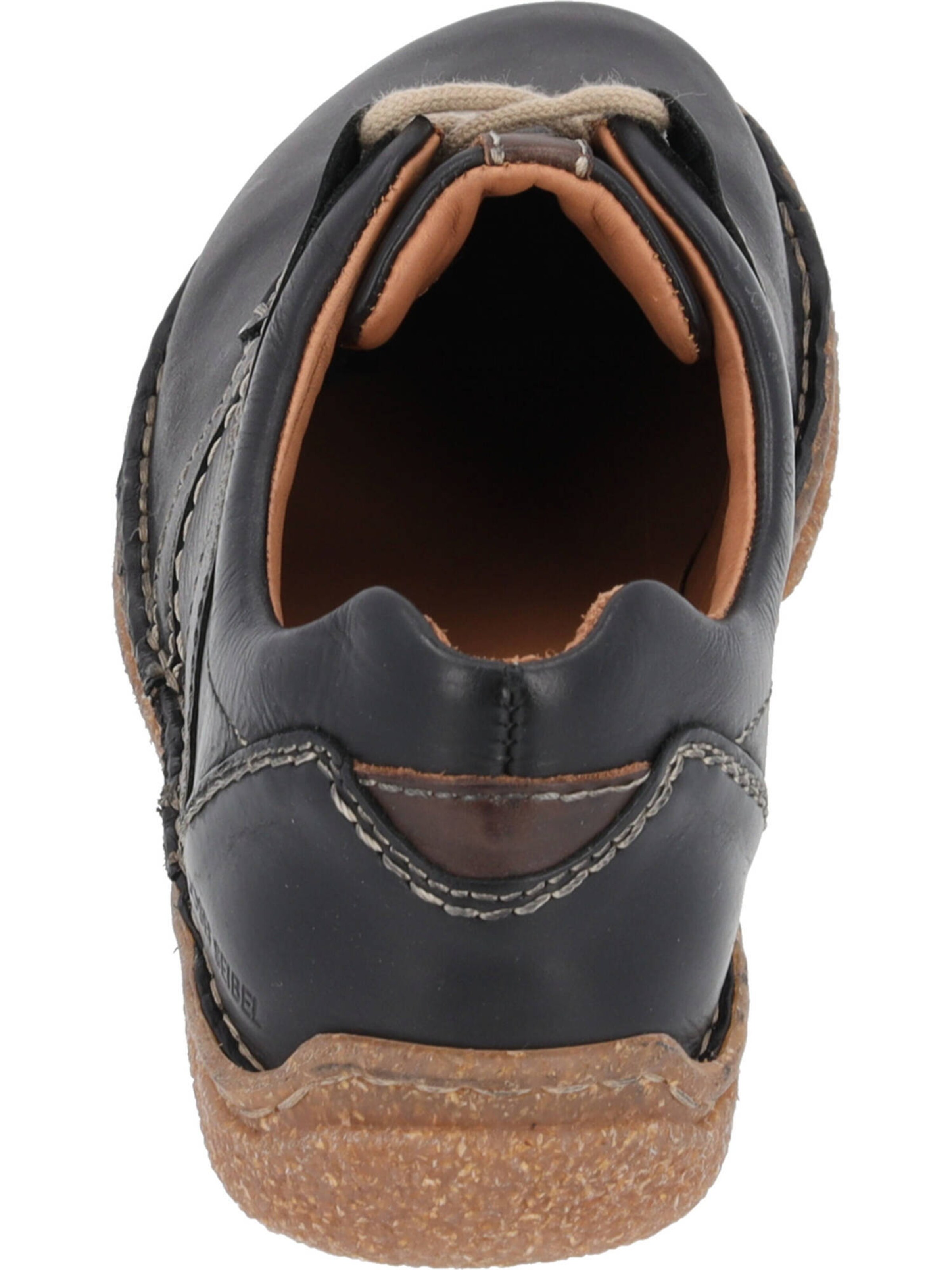 JOSEF SEIBEL Schnürschuh 'Neele' in Schwarz