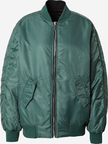 CATWALK JUNKIE Between-Season Jacket 'FAYE' in Green: front