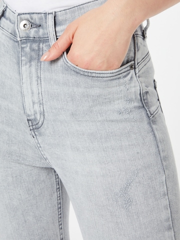 River Island - Skinny Calças de ganga em cinzento