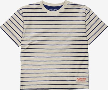 Marc O'Polo Junior T-shirt i blå: framsida