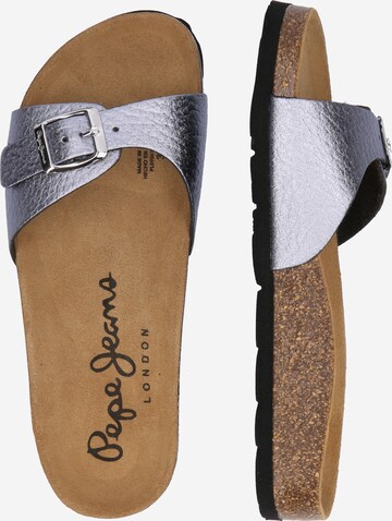 Pepe Jeans Pantolette 'OBAN SMART' in Grau