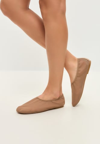 CESARE GASPARI Ballerina in Beige