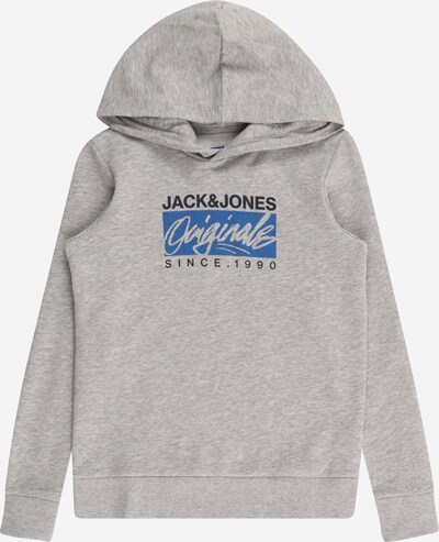 Jack & Jones Junior Sweatshirt 'RACES' in Blue / mottled grey / Black, Item view