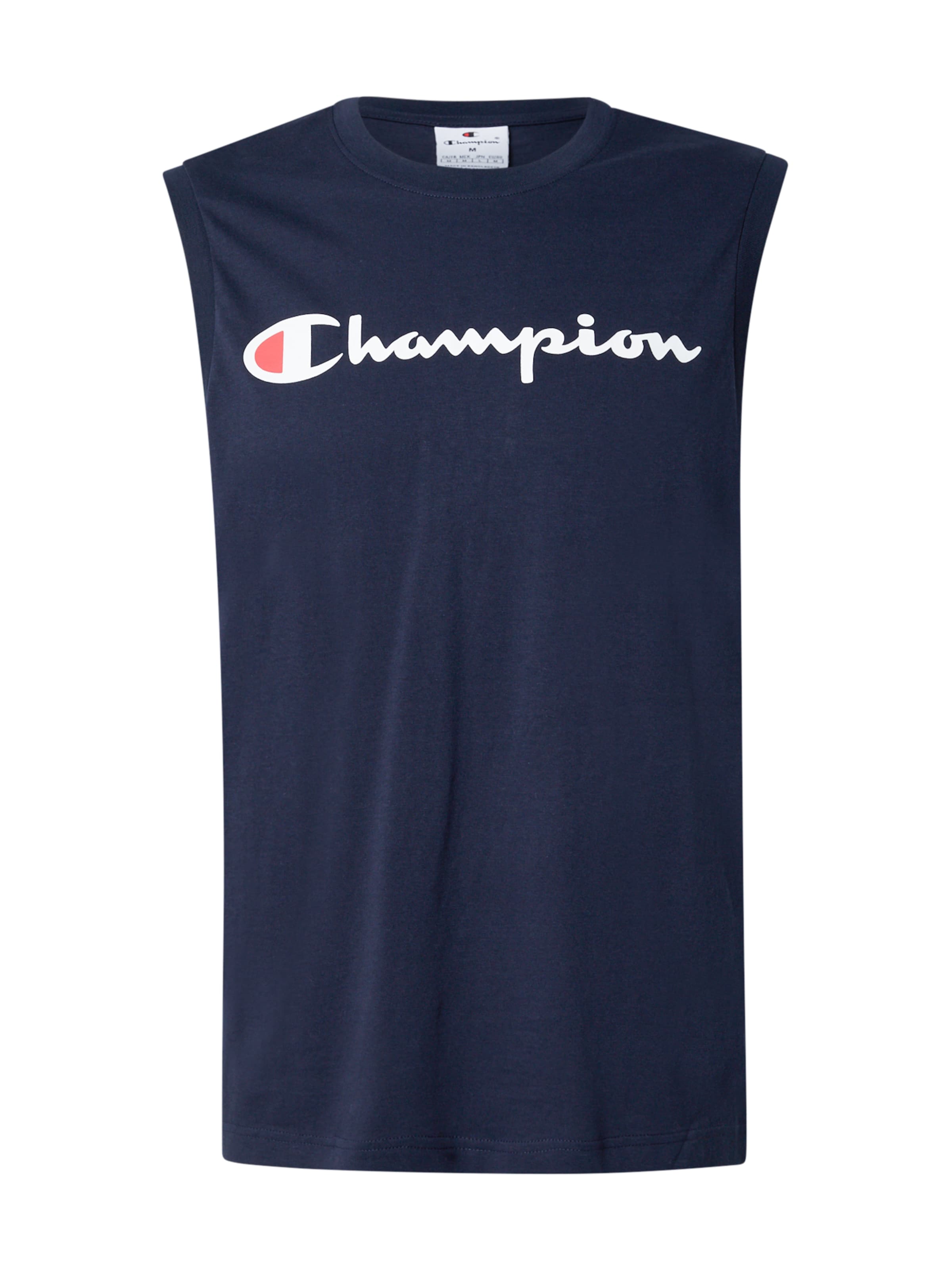 Maglietta di Champion Authentic Athletic Apparel in blu: frontale