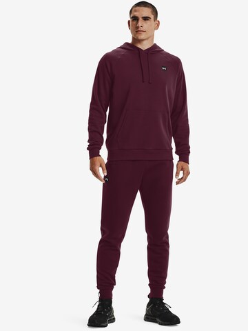 UNDER ARMOUR Regular fit Athletic Sweatshirt 'Rival' in Red