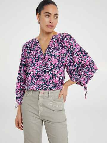 Fabienne Chapot Blouse 'Cooper' in Roze: voorkant