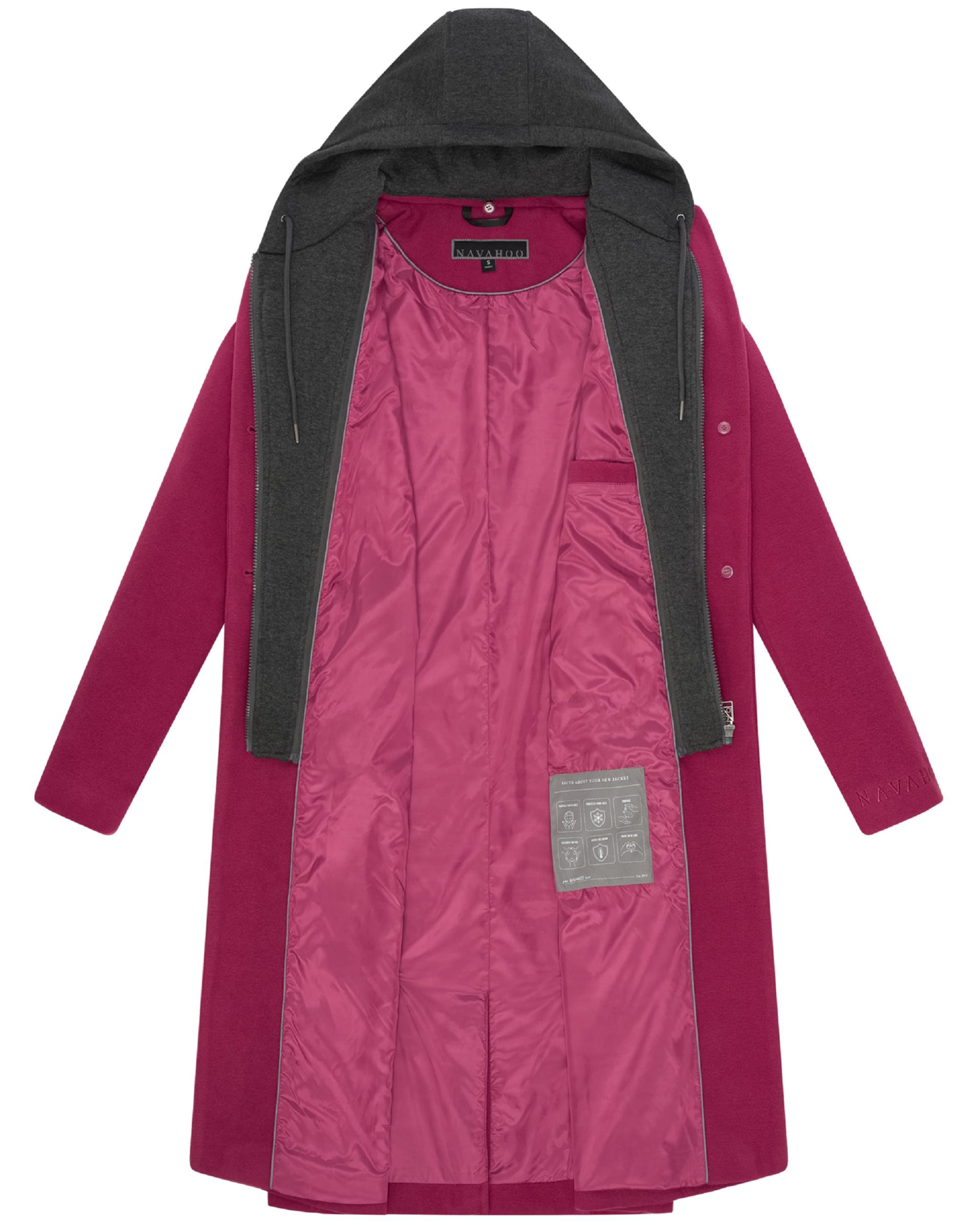 Palton de primăvară-toamnă 'Kekstraum 14' de la NAVAHOO pe roșu