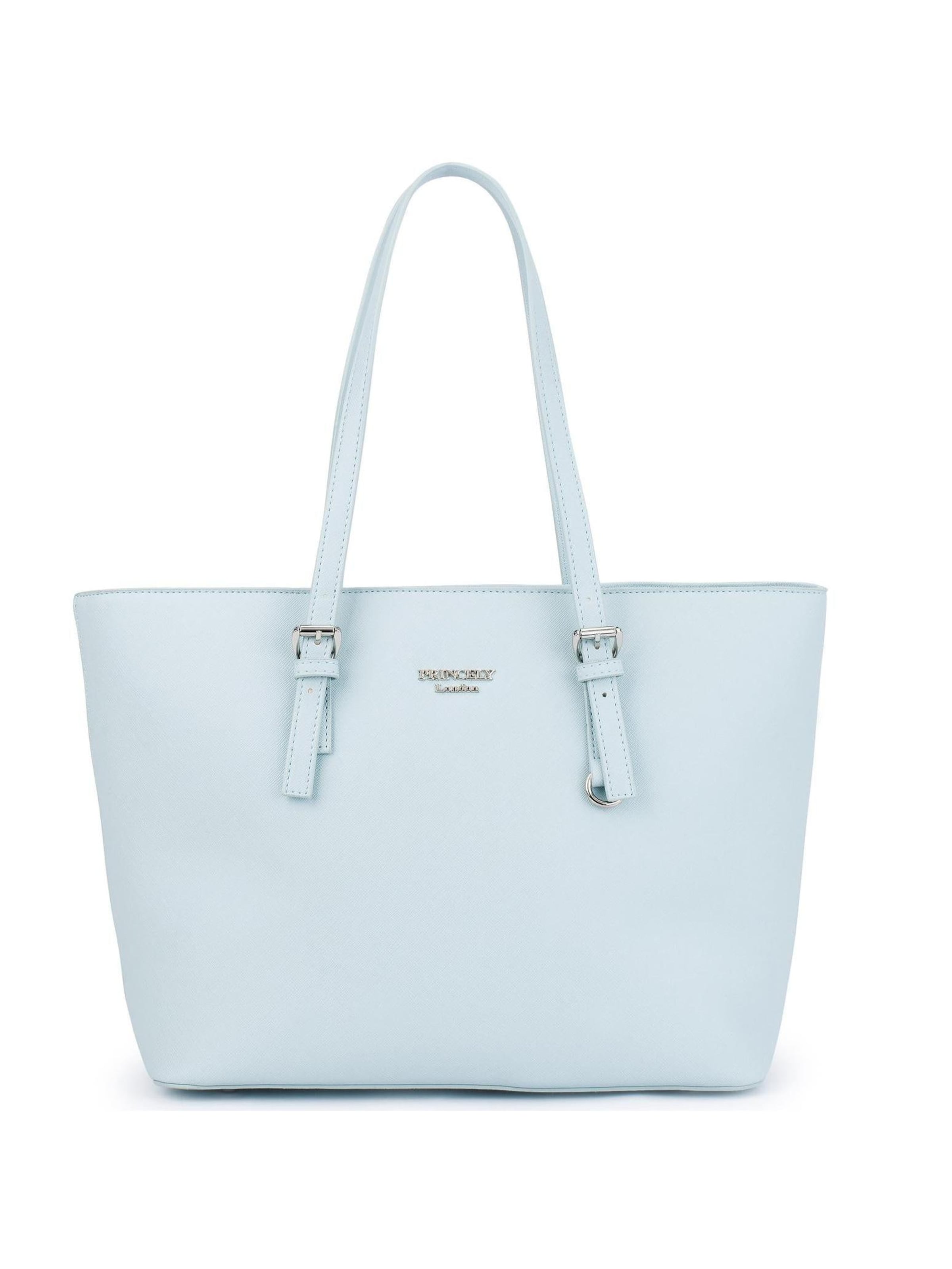 Princely London Shopper 'Beverly'‌‌‌‌ in Blau: Vorderseite