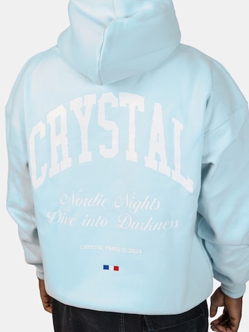 Crystal Paris Sweatshirt 'Nordic Nights' in Blauw